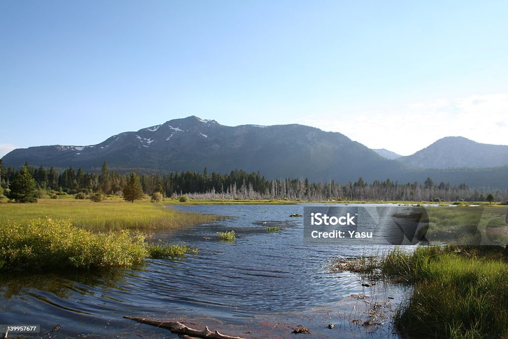 Lago e Montanhas - Royalty-free Lago Tahoe Foto de stock