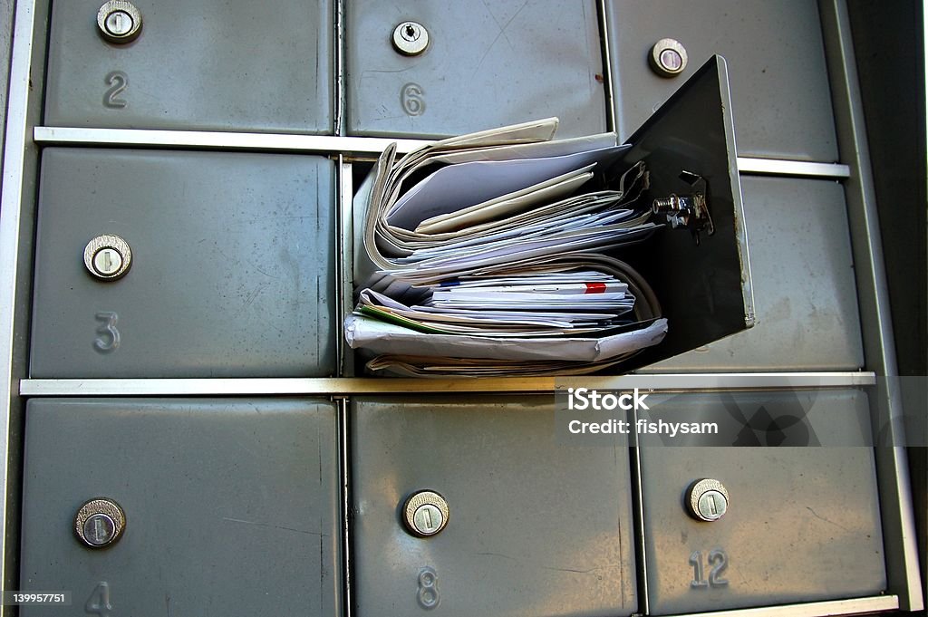 Junk Mail - Foto de stock de Caixa de correio royalty-free