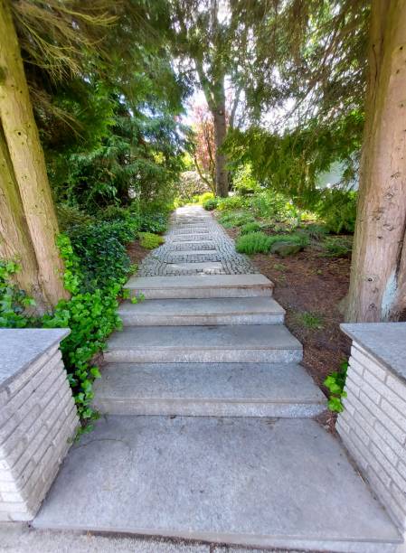 istock Stairs Walkway Garden 1399578545