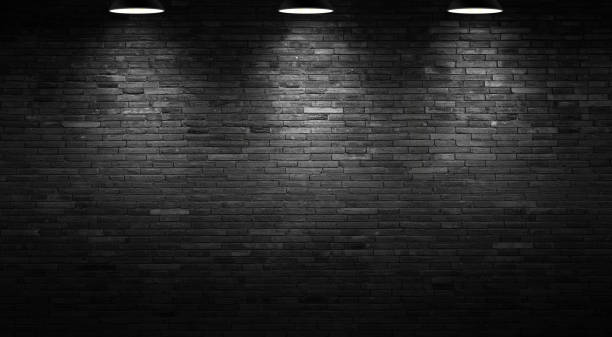 istock The black wall surface uses a lot of bricks. Or old black brick wall abstract pattern. Put together beautifully dark background. 1399579980