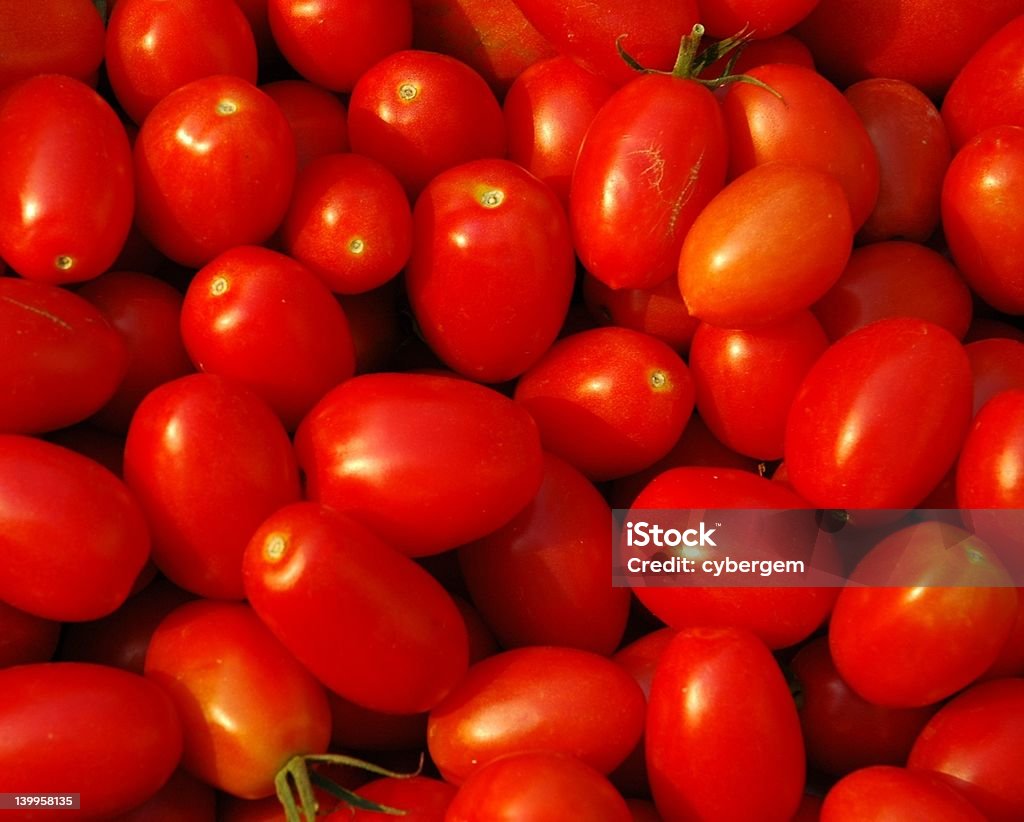 Grupo de tomate - Foto de stock de Abundância royalty-free