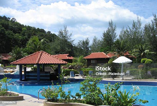 Pool Resort Stock Photo - Download Image Now - Blue, Clear Sky, Freshness
