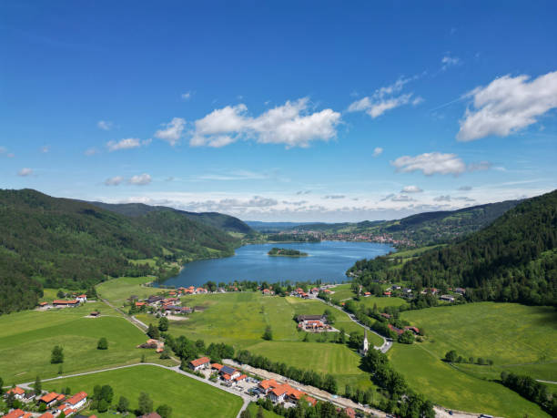 istock Lake Schliersee in Bavaria, Germany 1399587107