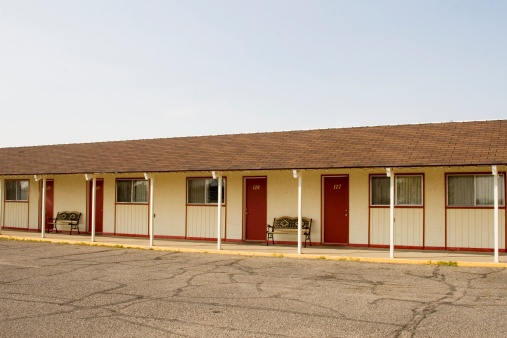 An economy motel.