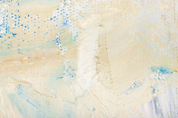 istock The texture of the canvas. 1399590425