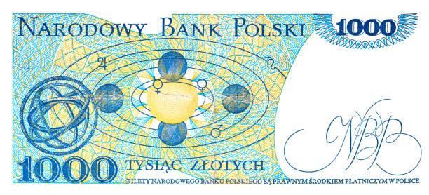 istock Reverse of 1000 Polish zloty 1399593897