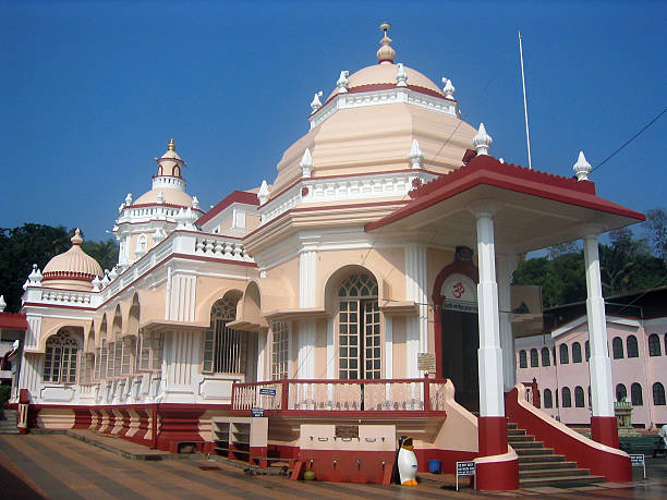 indian temple - india goa temple indian culture zdjęcia i obrazy z banku zdjęć