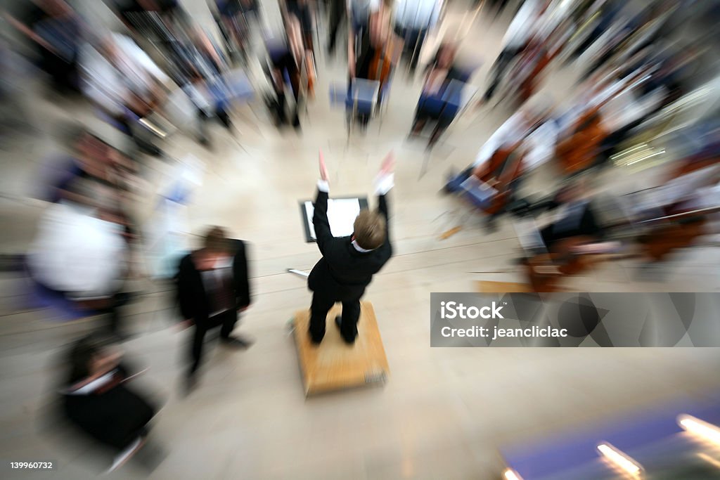 concert concert orchester shot while zooming at low shutter speed (no photoshop) Orchestra Stock Photo