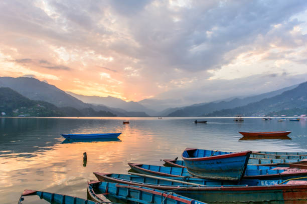 istock Sunset over Lake Phewa Pokhara Nepal 1399611371