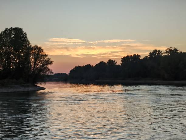 istock Evening in the River rhine 1399611416