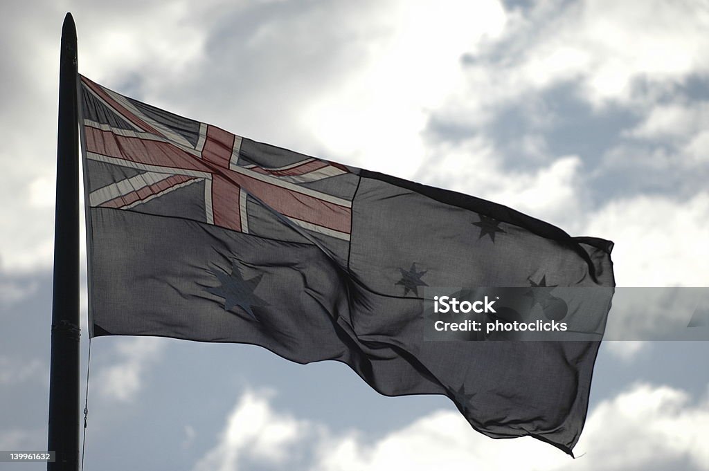 Bandeira da Austrália - Foto de stock de Arrebentação royalty-free