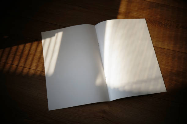 istock Blank Brochure on the Wooden Background 1399619508