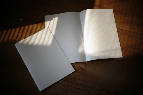 istock Blank Brochure on the Wooden Background 1399619520