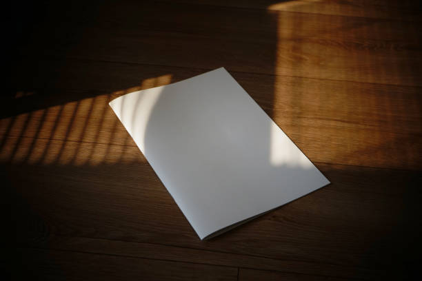 istock Blank Brochure on the Wooden Background 1399619527