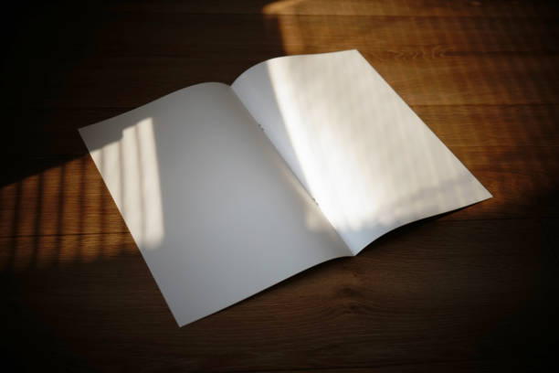 istock Blank Brochure on the Wooden Background 1399619528