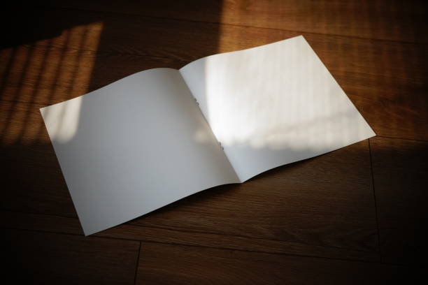 istock Blank Brochure on the Wooden Background 1399619560