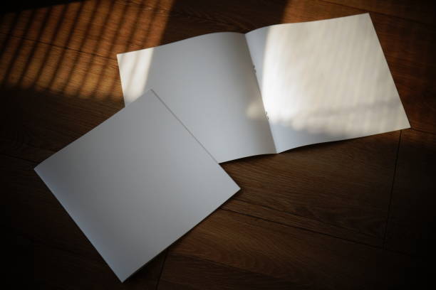 istock Blank Brochure on the Wooden Background 1399619563