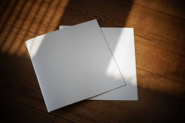 istock Blank Brochure on the Wooden Background 1399619578