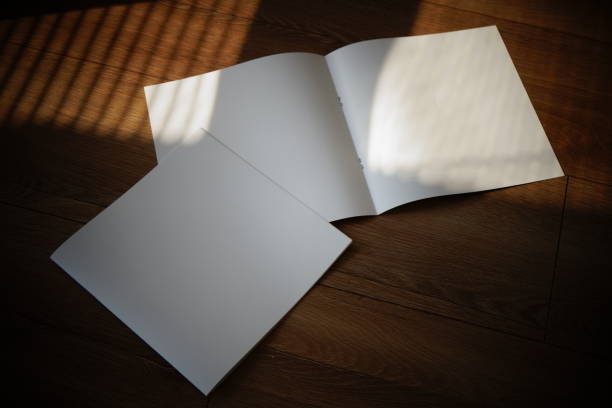 istock Blank Brochure on the Wooden Background 1399619585