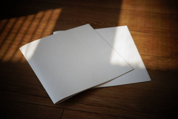 istock Blank Brochure on the Wooden Background 1399619586