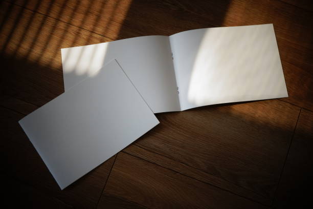 istock Blank Brochure on the Wooden Background 1399619590