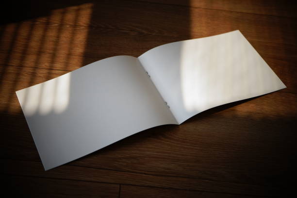 istock Blank Brochure on the Wooden Background 1399619599