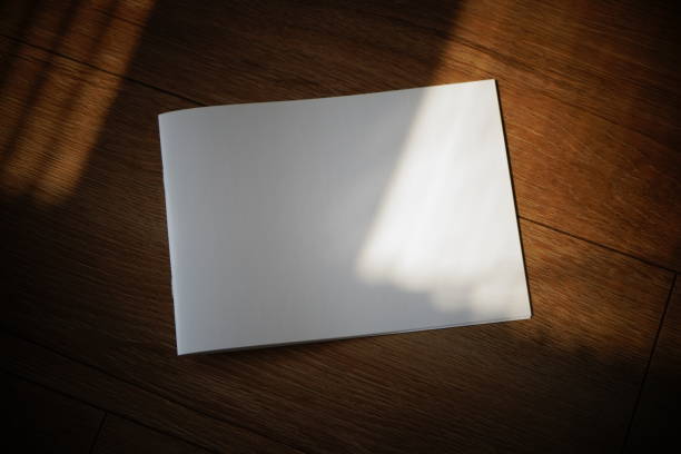 istock Blank Brochure on the Wooden Background 1399619612