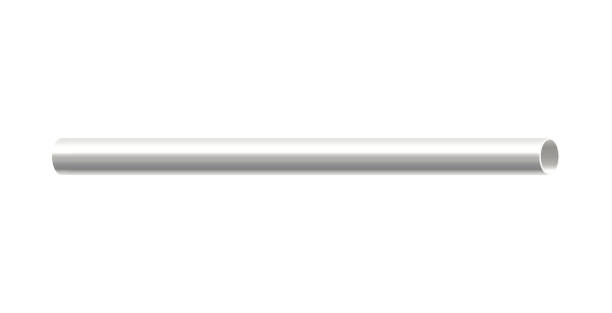 istock Steel aluminum or stainless pipe mockup realistic vector illustration isolated. 1399623555