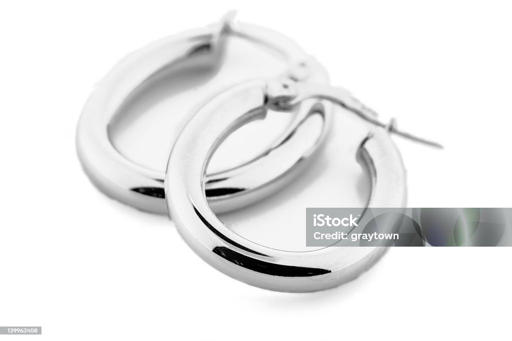 Bijoux boucles d'oreilles en argent - Photo de Accessoire libre de droits
