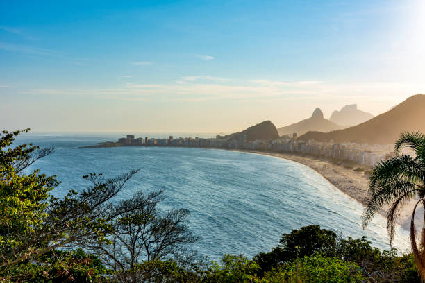 istock Copacabana beach and Rio de Janeiro mountains 1399624149