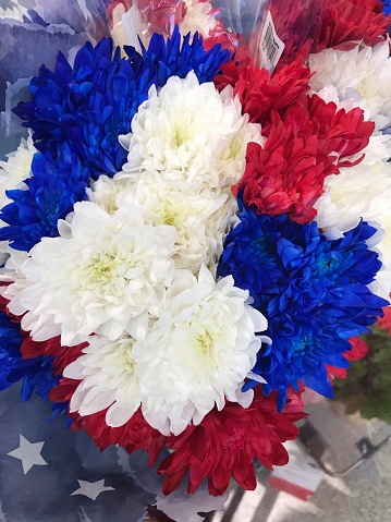 memorial day bouquet at store