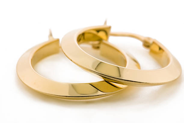 istock Gold Jewellery - Earrings 139962694