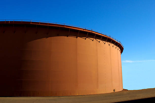 Tanque de óleo#1 - foto de acervo