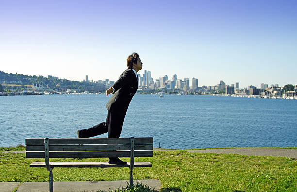 istock Outdoor businessman 139963178