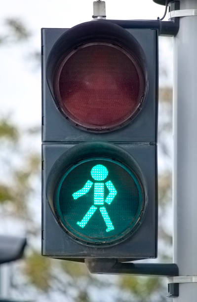 istock Traffic lights in the city crossing. 1399632228