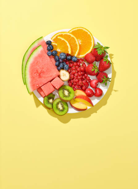 istock plate of various fruit and berries 1399634964