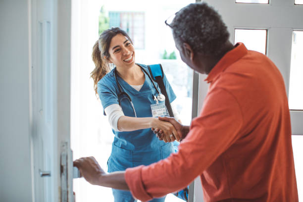 istock Home care for old people 1399636079