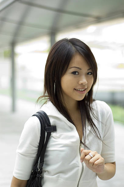 asian woman stock photo