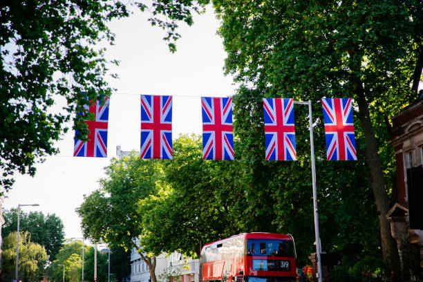 istock Flags on King's Road for the Queen's Platinum Jubilee 1399638883