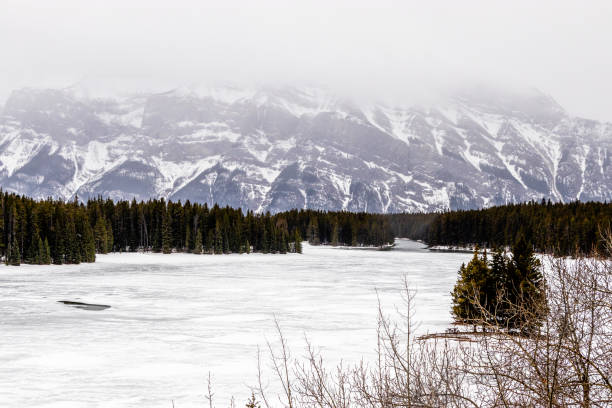 istock A snowy day at Two Jacks Lake, Banff National Park, Alberta, Canada 1399639687