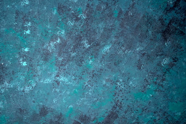 istock Background of Abstract cracked weathered old wrecked uneven rough brick concrete wall, pattern, grunge spotted surface, texture 1399641569