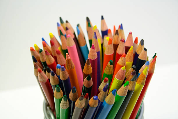 Colored Pencils stock photo