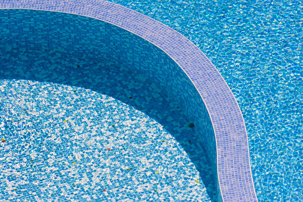 istock Water texture - swimming pool in hotel 139964225