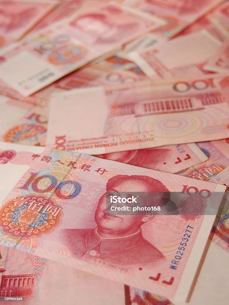 Zeigen Sie mir das Geld! Chinesischer yuan-Schein - Lizenzfrei Aufführung Stock-Foto