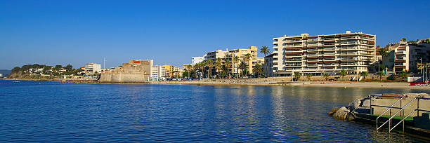 French riviera - panoramic view of Toulon