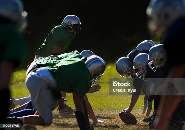 American Football Stock Photo - Download Image Now - American Football - Ball, American Football - Sport, Throwing