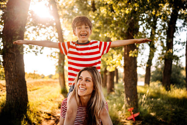 istock Happy mother and son 1399648938
