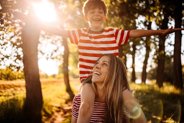 istock Happy mother and son 1399648951