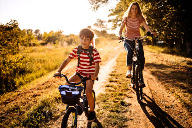 istock Cycling with my mom 1399649008