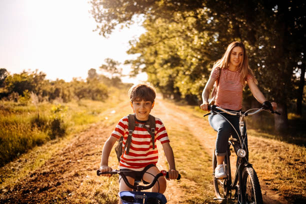 istock Cycling with my mom 1399649020